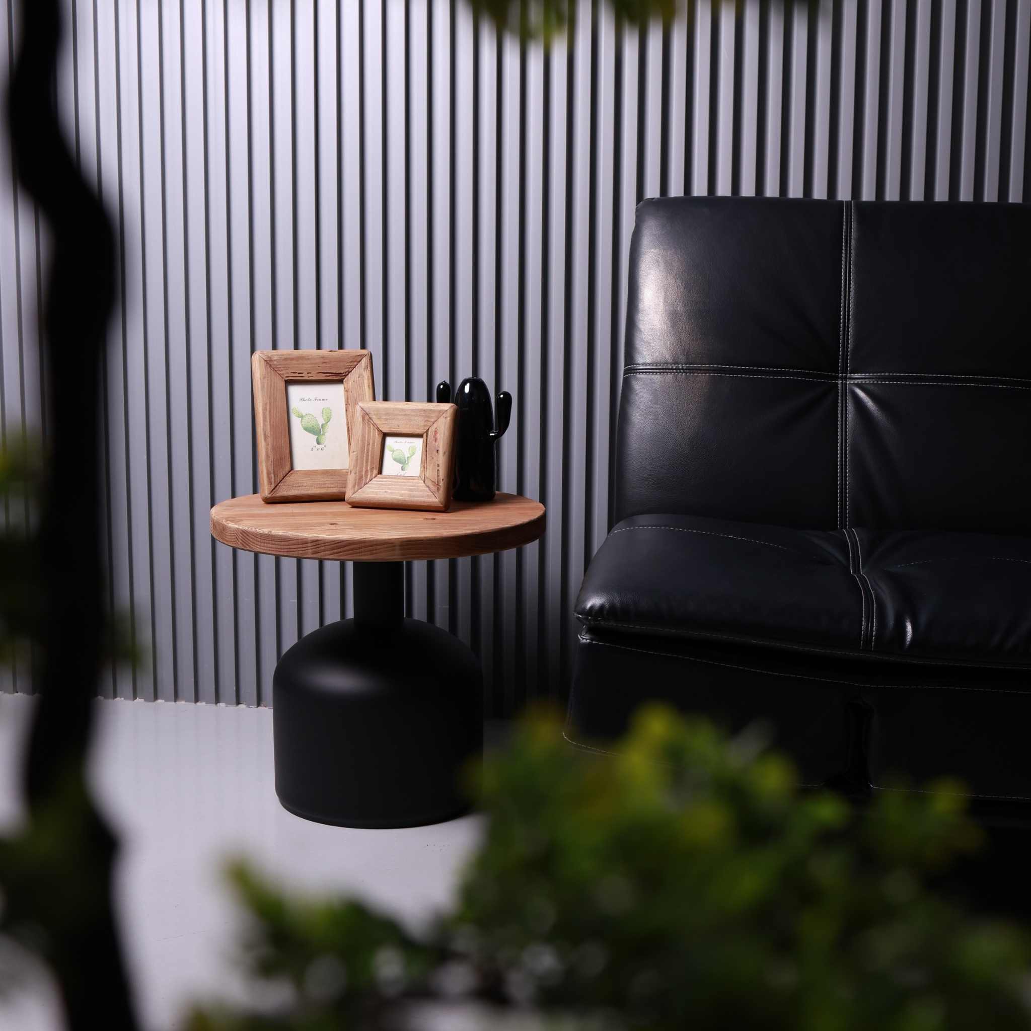 Iron Wood Sidetable